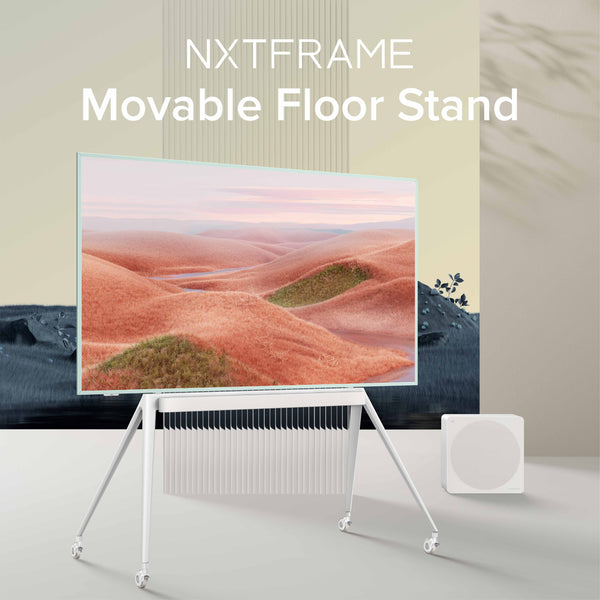 TCL NXTFRAME TV Canvas TV Movable Floor Stand for 55” - 75”