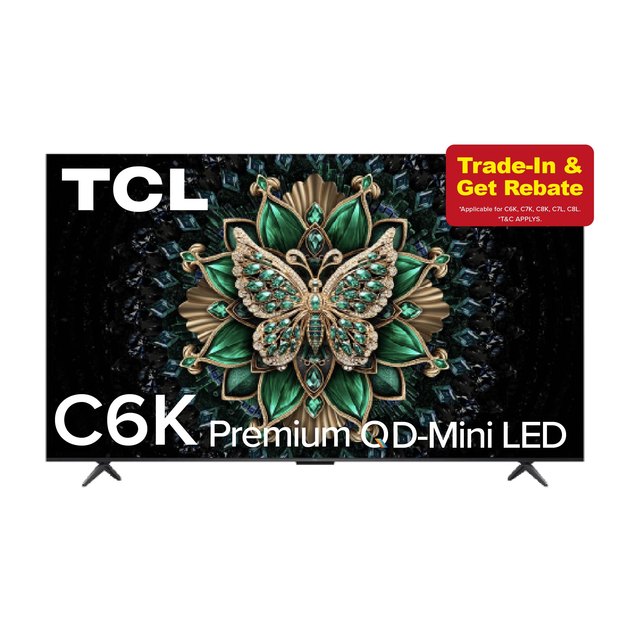 2025 NEW | TCL C6K 4K Premium QD Mini LED TV 55