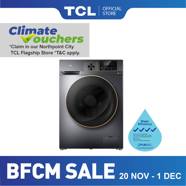 4 Ticks TCL C2110WD 10KG Washer & Dryer Combo DD Inverter