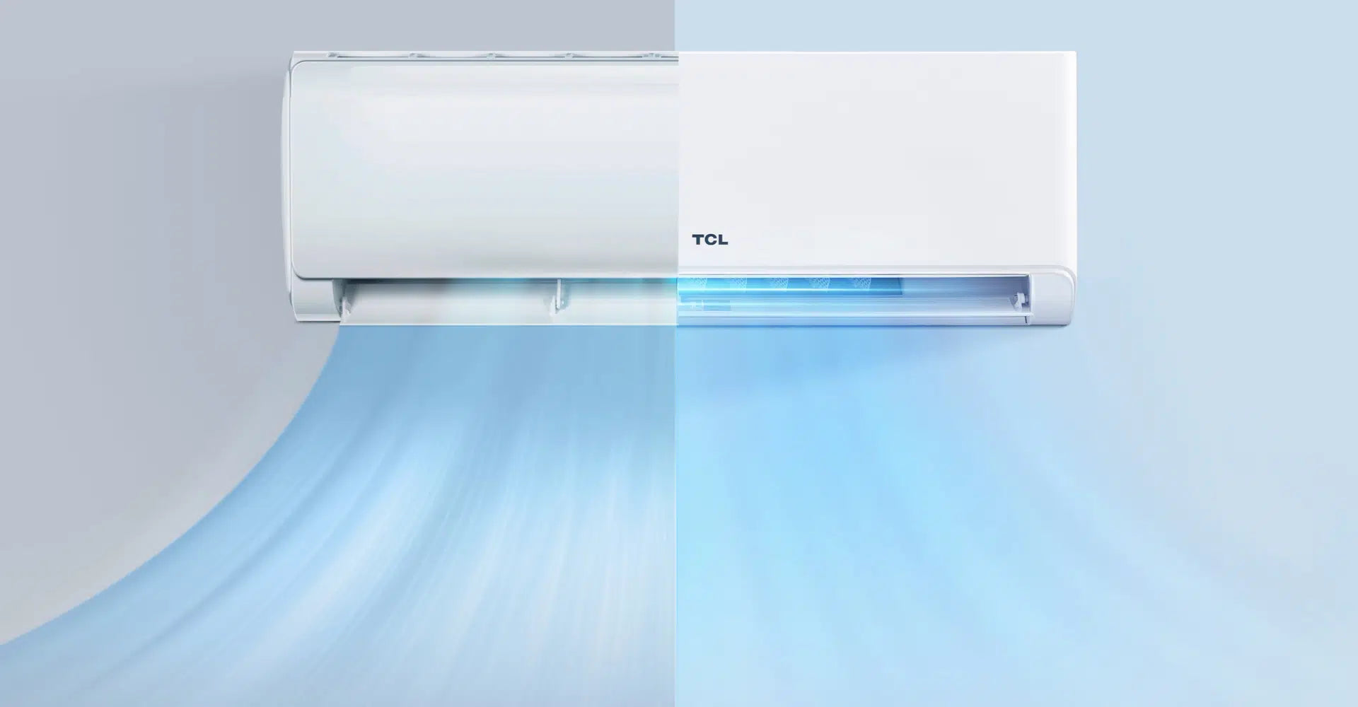 TCL Gentle Breeze – визуелна споредба на протокот на воздух